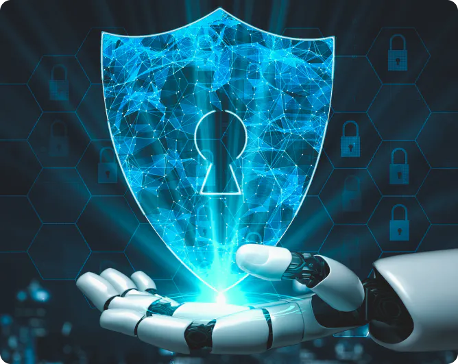 AI security services protecting AI systems and data