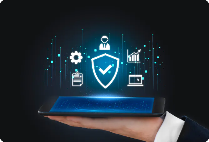 Compliance and security controls protecting business systems