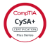 COMPTIA CYSA PLUS certification badge