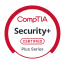COMPTIA SECURITY PLUS certification badge
