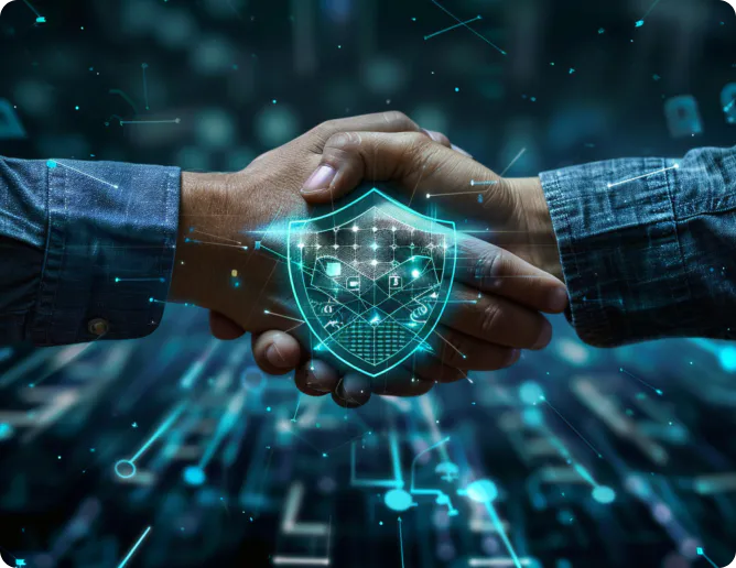Data security services protecting sensitive business information