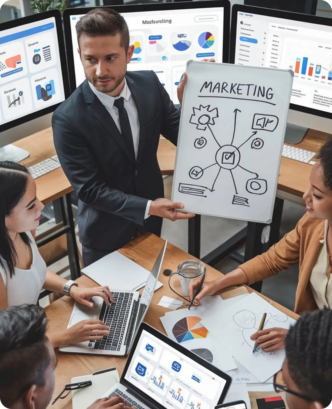 How we deliver digital marketing services