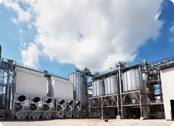 Industrial manufacturing facility supporting digital transformation