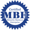 Minority business enterprise certification badge