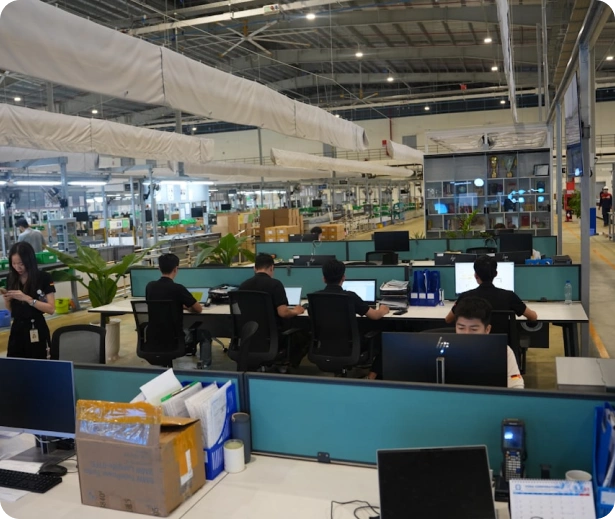 Ecommerce team collaborating