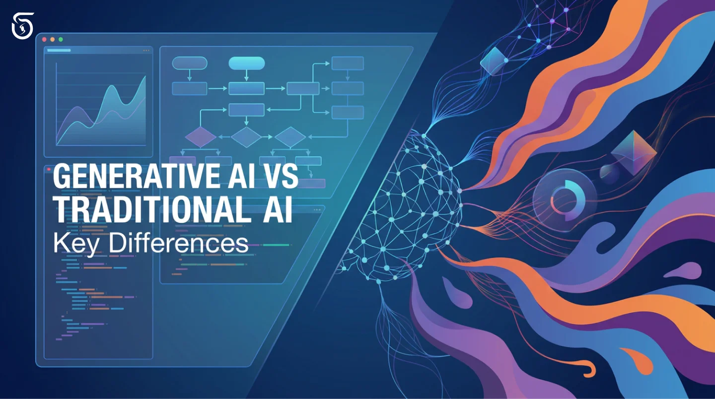 Comparison of generative AI and traditional AI systems