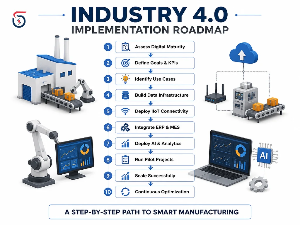 industry 4.0 implementation roadmap for manufacturers