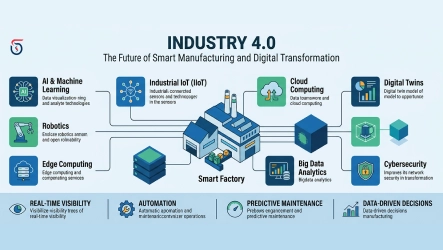 industry 4.0 smart manufacturing ecosystem with ai iot cloud computing and automation