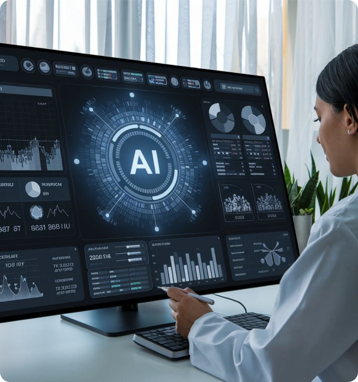 AI roof damage detection dashboard
