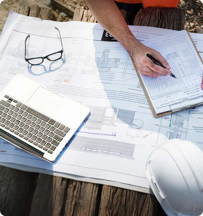 Manual roof inspection paperwork